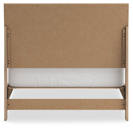 Cielden Two-tone Full Platform Bed by Ashley at Eve Furniture