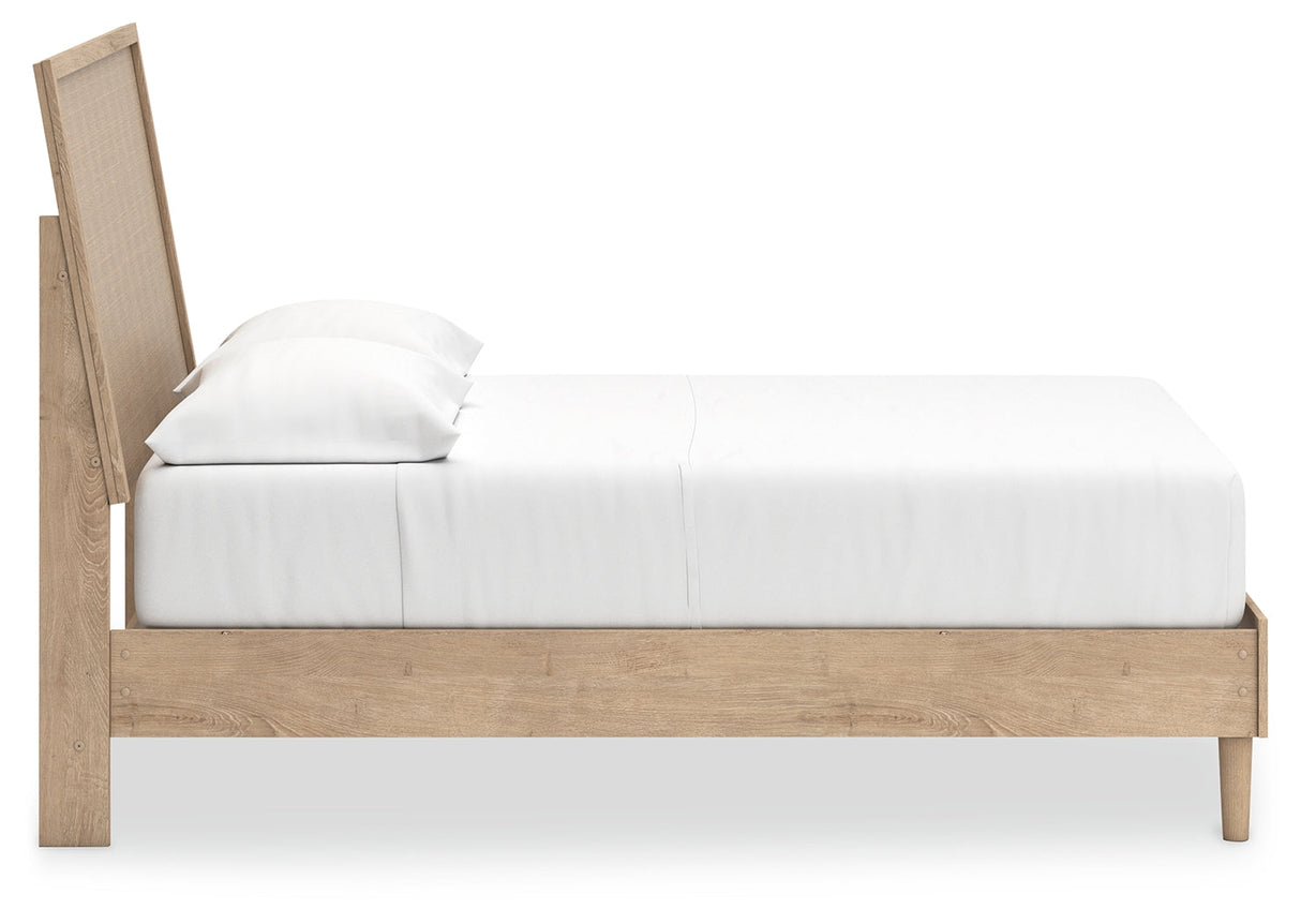 Cielden Two-tone Full Platform Bed by Ashley at Eve Furniture