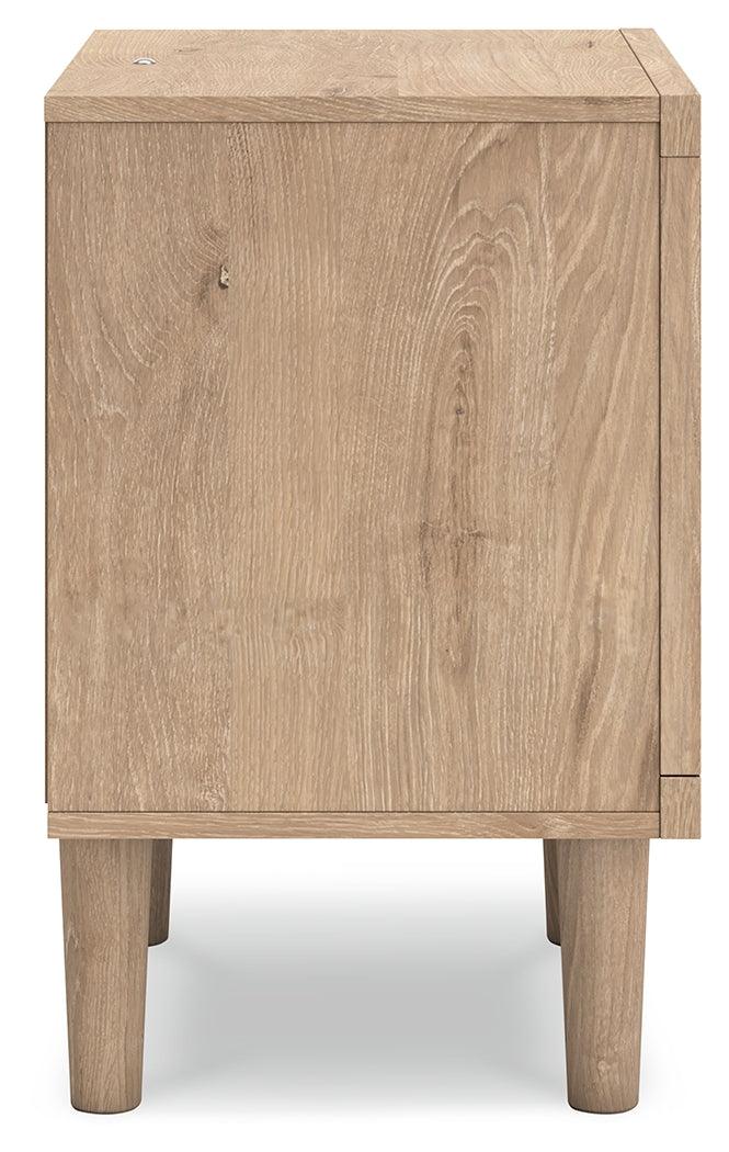 Cielden Two-tone Nightstand by Ashley at Eve Furniture