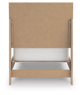 Cielden Two-tone Twin Platform Bed by Ashley at Eve Furniture