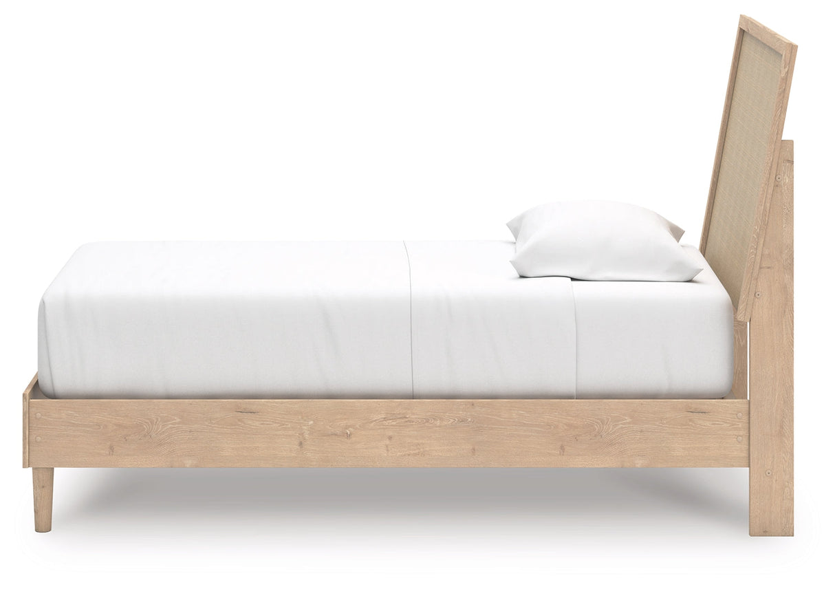 Cielden Two-tone Twin Platform Bed by Ashley at Eve Furniture