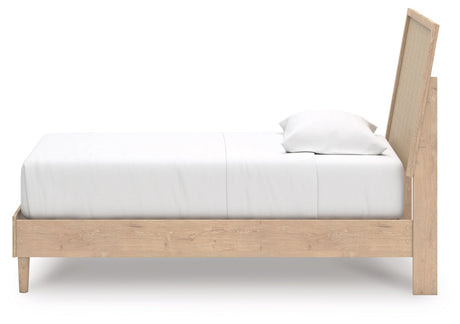 Cielden Two-tone Twin Platform Bed by Ashley at Eve Furniture