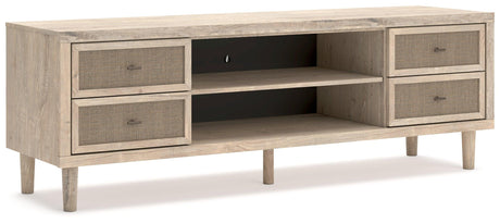 Cielden Two-tone 62" TV Stand by Ashley at Eve Furniture