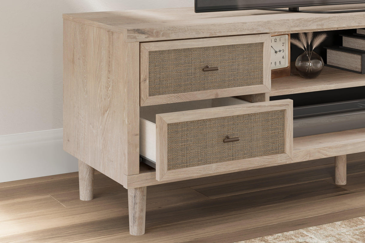 Cielden Two-tone 62" TV Stand by Ashley at Eve Furniture