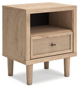 Cielden Two-tone Nightstand by Ashley at Eve Furniture