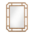 Cienna 24"x32.2" Natural Rattan Wall Mirror by TOV Furniture at Eve Furniture