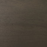 Cinder Distressed Dark Brown Wood Reeded 2-Door Closed Accent Cabinet by Mercana at Eve Furniture