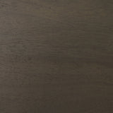 Cinder Distressed Dark Brown Wood Reeded 4-Door Closed Sideboard by Mercana at Eve Furniture