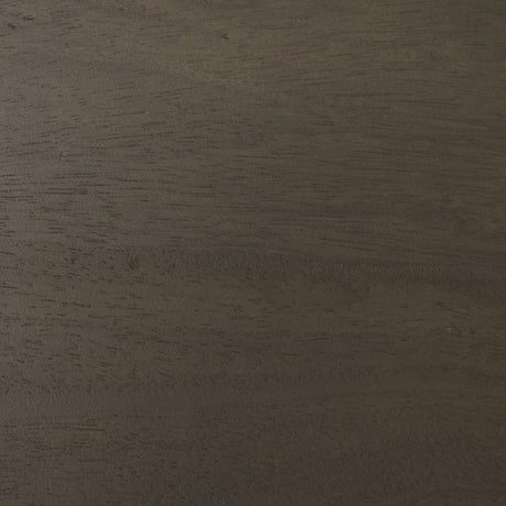 Cinder Distressed Dark Brown Wood Reeded 4-Door Closed Sideboard by Mercana at Eve Furniture