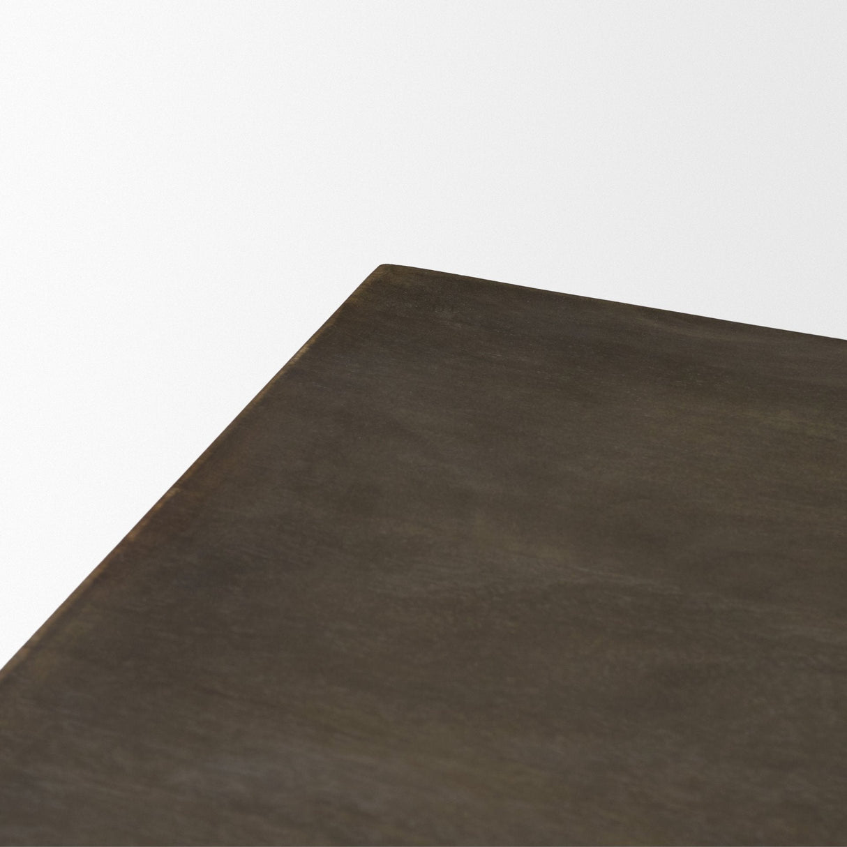 Cinder Distressed Dark Brown Wood Reeded 4-Door Closed Sideboard by Mercana at Eve Furniture