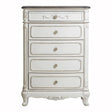 Cinderella Antique White Chest by Homelegance at Eve Furniture