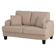 Cinderford Beige Loveseat by Furniture of America at Eve Furniture