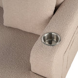 Cinderford Beige Sofa & Loveseat by Furniture of America at Eve Furniture