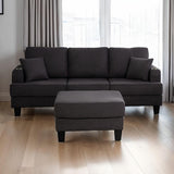 Cinderford Dark Gray Sofa by Furniture of America at Eve Furniture