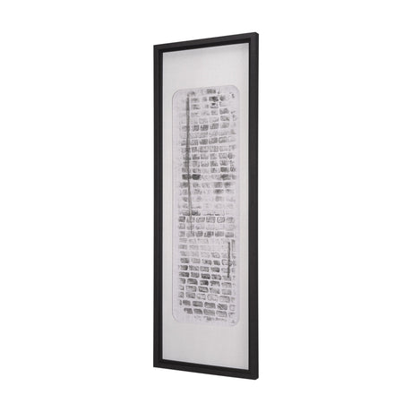 Cipher I by Mercana Studio a Hand Embellished Framed Art Print Matted under Glass by Mercana at Eve Furniture
