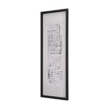 Cipher II by Mercana Studio a Hand Embellished Framed Art Print Matted under Glass by Mercana at Eve Furniture