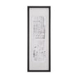 Cipher II by Mercana Studio a Hand Embellished Framed Art Print Matted under Glass by Mercana at Eve Furniture