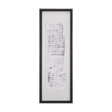 Cipher II by Mercana Studio a Hand Embellished Framed Art Print Matted under Glass by Mercana at Eve Furniture