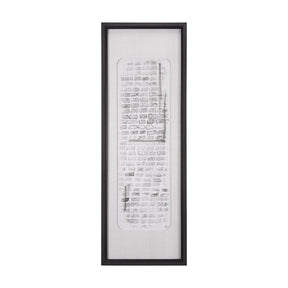 Cipher II by Mercana Studio a Hand Embellished Framed Art Print Matted under Glass by Mercana at Eve Furniture