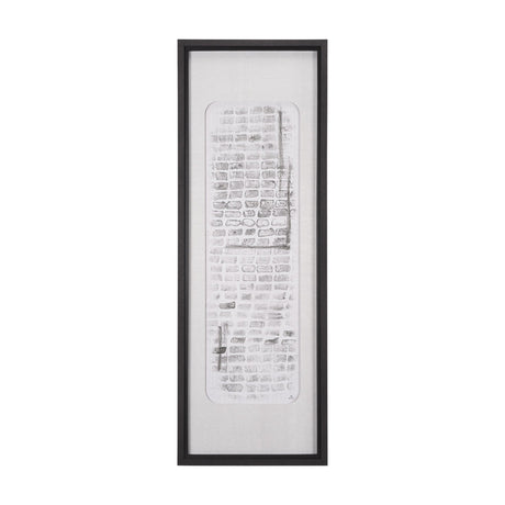 Cipher II by Mercana Studio a Hand Embellished Framed Art Print Matted under Glass by Mercana at Eve Furniture