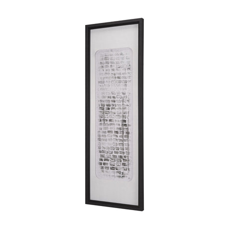 Cipher III by Mercana Studio a Hand Embellished Framed Art Print Matted under Glass by Mercana at Eve Furniture