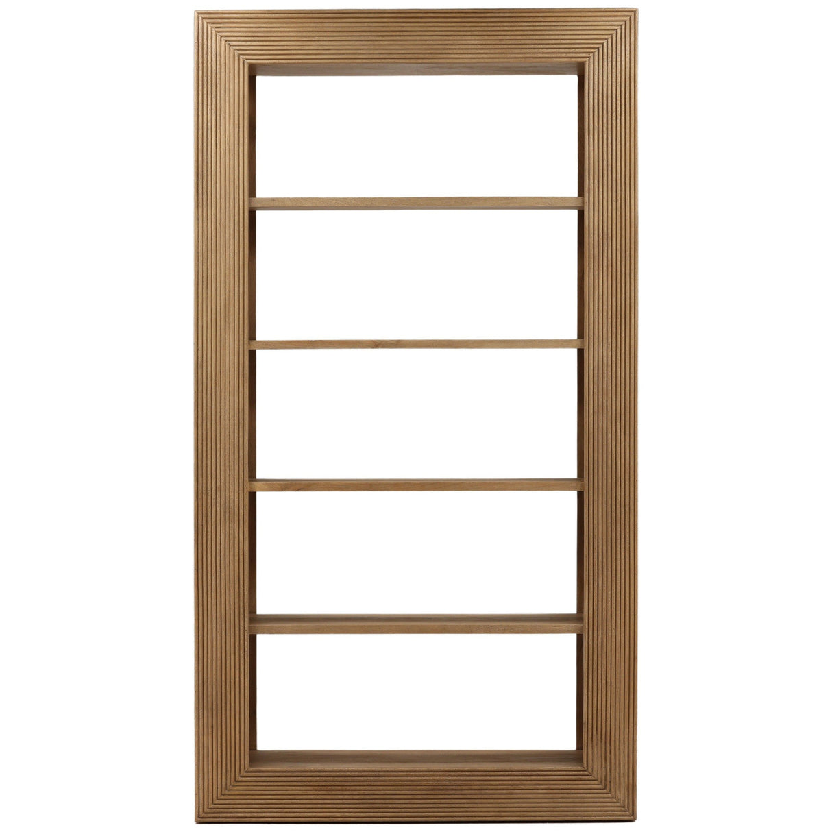 Cipriano Bookcase, Natural by Dovetail at Eve Furniture