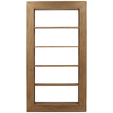 Cipriano Bookcase, Natural by Dovetail at Eve Furniture