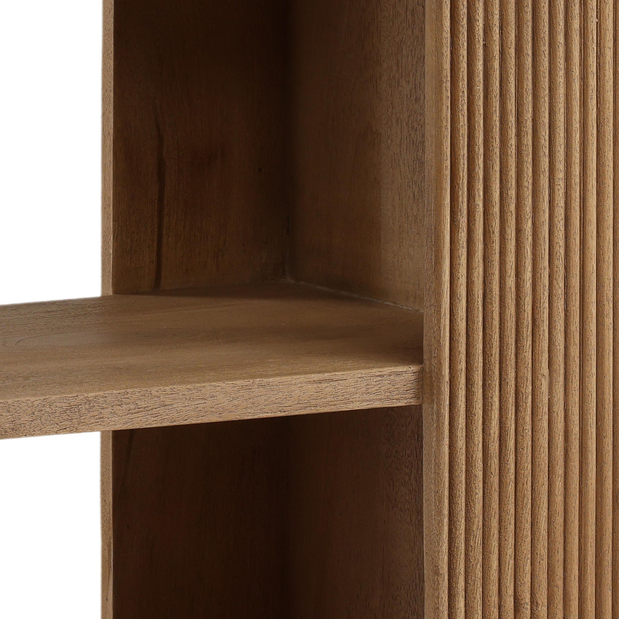Cipriano Bookcase, Natural by Dovetail at Eve Furniture