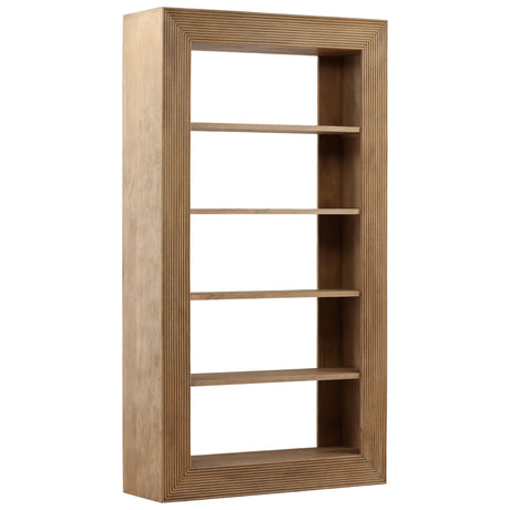 Cipriano Bookcase, Natural by Dovetail at Eve Furniture