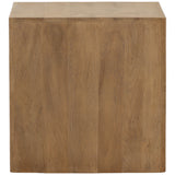 Cipriano Side Table, Natural by Dovetail at Eve Furniture