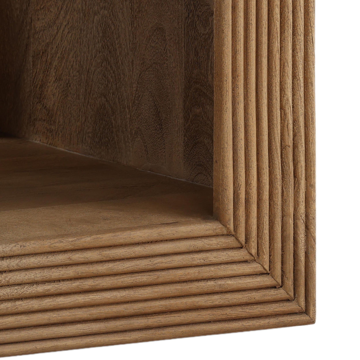 Cipriano Side Table, Natural by Dovetail at Eve Furniture