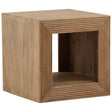 Cipriano Side Table, Natural by Dovetail at Eve Furniture