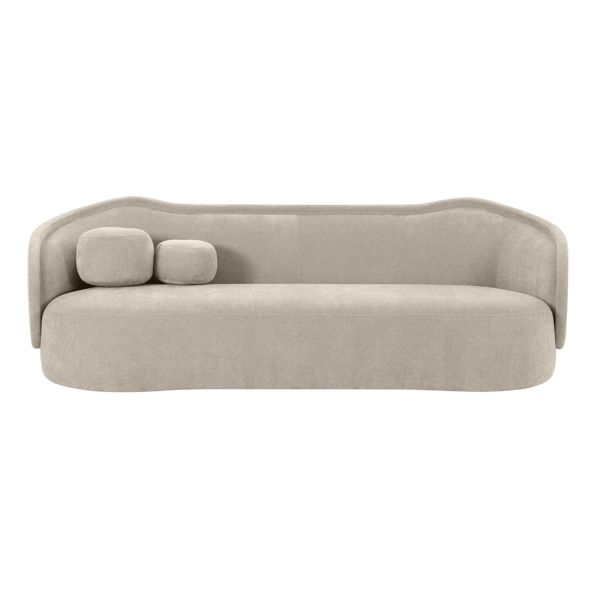 Circe Textured Velvet Sofa by TOV Furniture at Eve Furniture