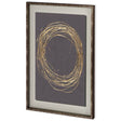 Circle by Studio M a Framed Art Print Matted under Glass by Mercana at Eve Furniture
