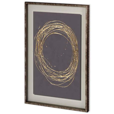 Circle by Studio M a Framed Art Print Matted under Glass by Mercana at Eve Furniture
