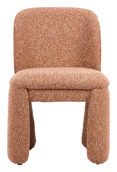 Citrine Biscuit Brown Dining Chair (Set of 2) by Zuomod at Eve Furniture
