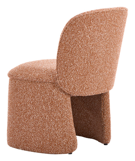 Citrine Biscuit Brown Dining Chair (Set of 2) by Zuomod at Eve Furniture