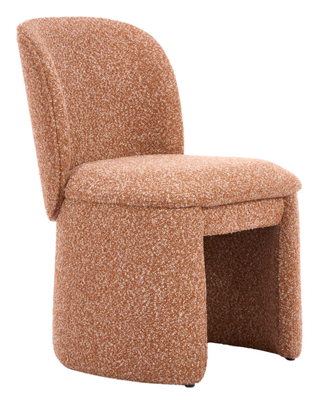 Citrine Biscuit Brown Dining Chair (Set of 2) by Zuomod at Eve Furniture