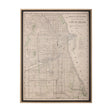 City of Chicago by Mercana Studio a Hand Embellished Textured Framed Art Print by Mercana at Eve Furniture