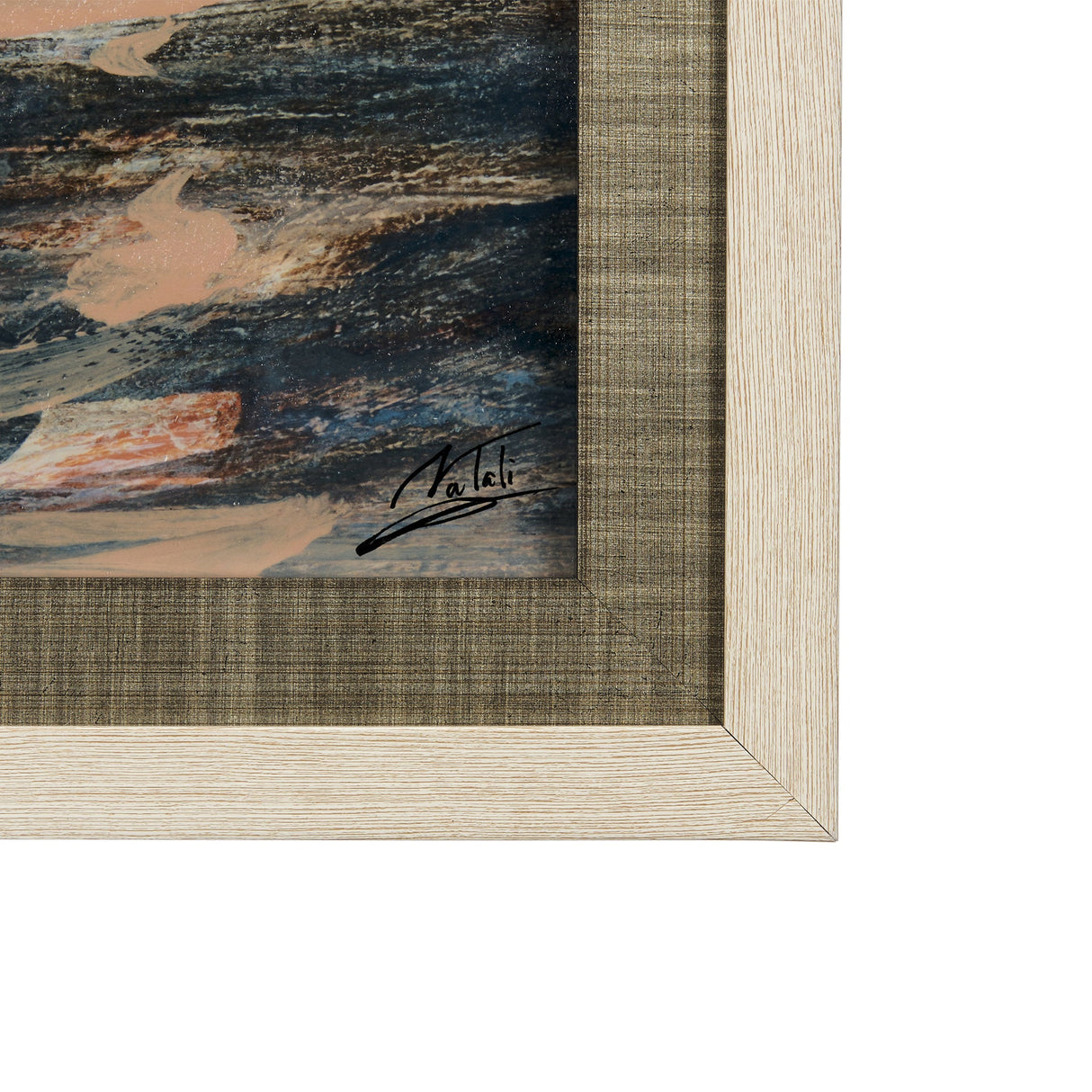 City Sunset by Mercana Studio a Hand Embellished Textured Framed Art Print Matted under Glass by Mercana at Eve Furniture