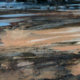 City Sunset by Mercana Studio a Hand Embellished Textured Framed Art Print Matted under Glass by Mercana at Eve Furniture