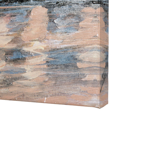 City sunset(L) by Mercana Studio a Hand Embellished Textured Canvas by Mercana at Eve Furniture