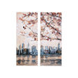 City sunset(R) by Mercana Studio a Hand Embellished Textured Canvas by Mercana at Eve Furniture