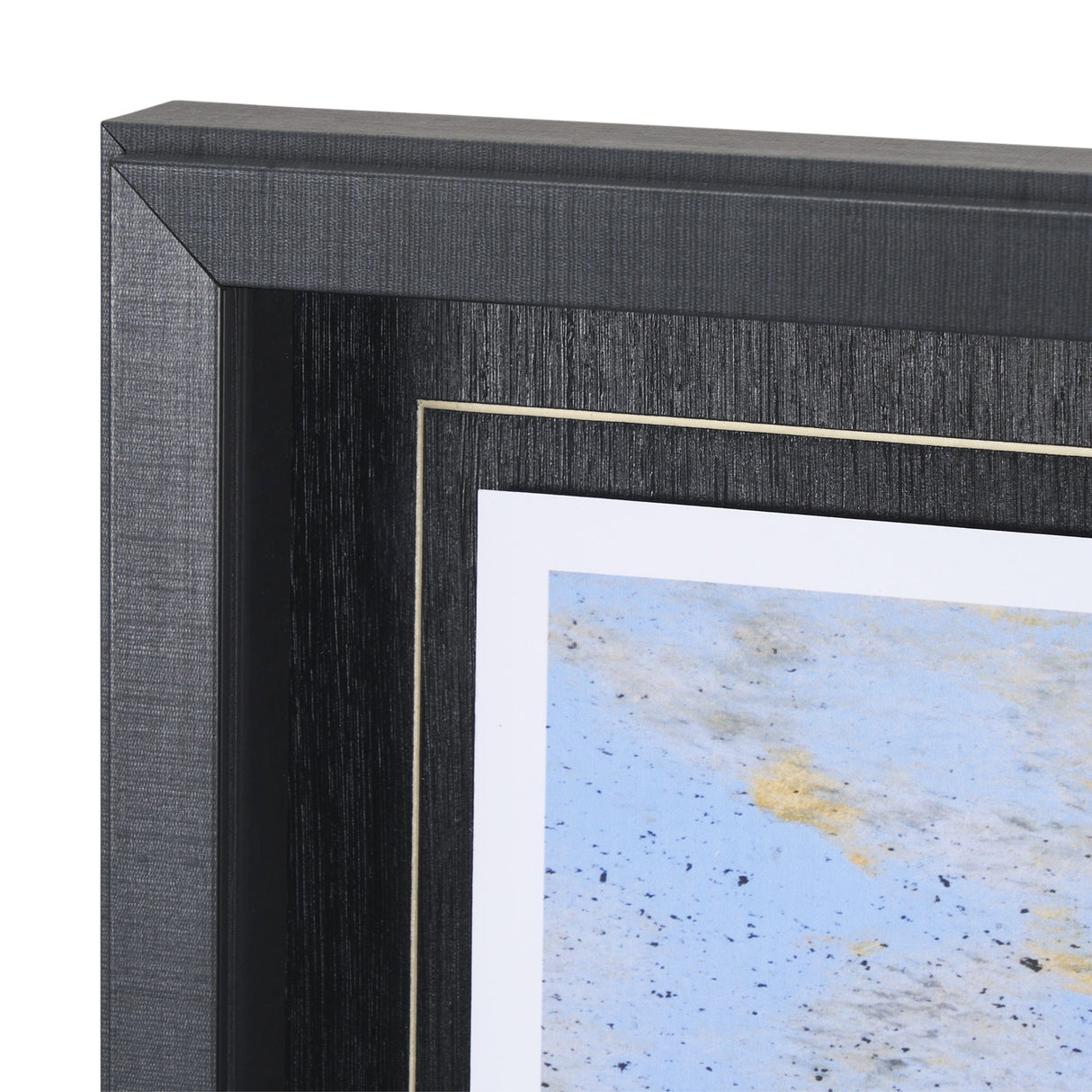 City Vibe II by Mercana Studio a Hand Embellished Textured Framed Art Print Matted under Glass by Mercana at Eve Furniture