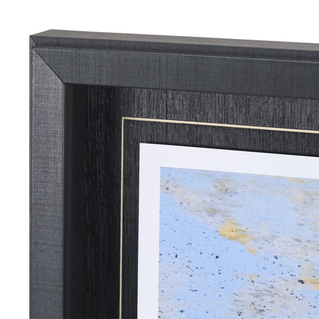 City Vibe II by Mercana Studio a Hand Embellished Textured Framed Art Print Matted under Glass by Mercana at Eve Furniture