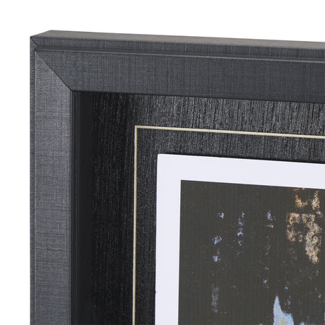 City Vibe IV by Mercana Studio a Hand Embellished Textured Framed Art Print Matted under Glass by Mercana at Eve Furniture