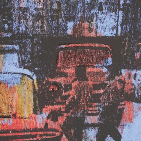 City Vibe IV by Mercana Studio a Hand Embellished Textured Framed Art Print Matted under Glass by Mercana at Eve Furniture