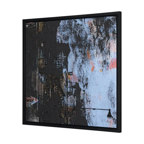 City Vibe IV by Mercana Studio a Hand Embellished Textured Framed Canvas by Mercana at Eve Furniture