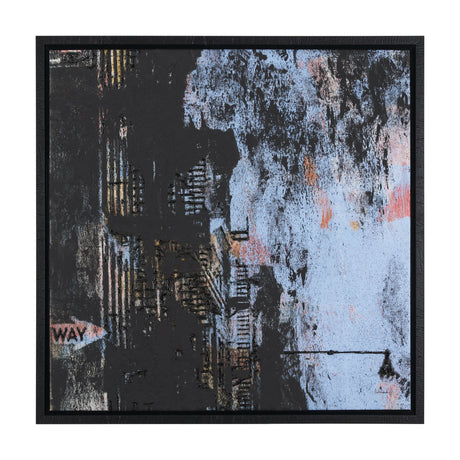 City Vibe IV by Mercana Studio a Hand Embellished Textured Framed Canvas by Mercana at Eve Furniture