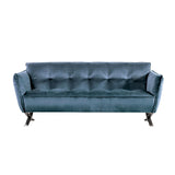 Civellutino Teal Upholstery Living Room Set by Furniture of America at Eve Furniture